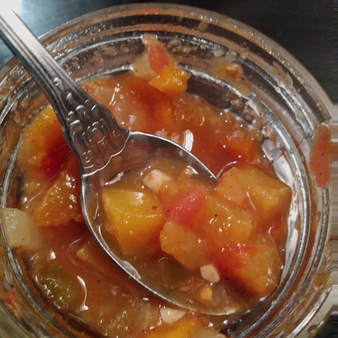 Spicy Peach Salsa