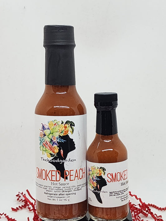 Smoked Peach Hot Sauce