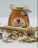 Orange Hibiscus Infused Honey